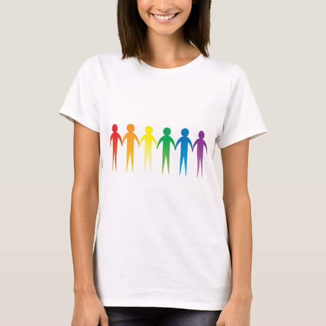 Regnbågefolk Tee (Framsida)