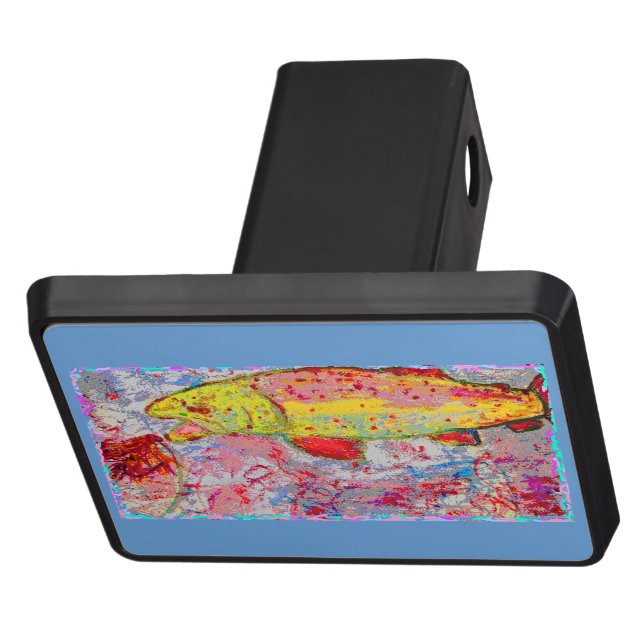 regnbågeforell skydd för dragkrok (Topp)