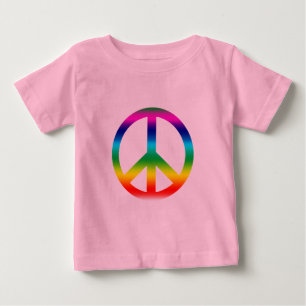 Regnbågefredsteckenprodukter T Shirt