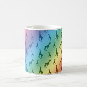 Regnbågegiraff Kaffemugg