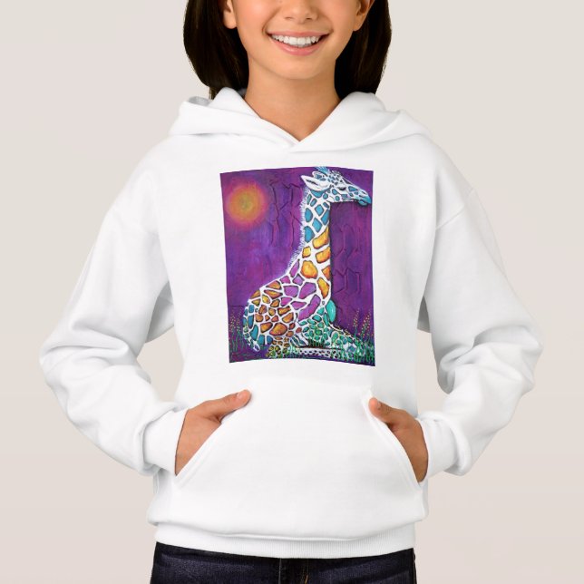 Regnbågegiraff Tee (Framsida)
