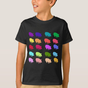Regnbågegrisar T-shirt
