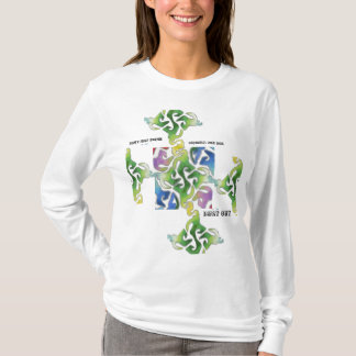 RegnbågegudinnaHoodie T-shirt