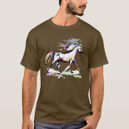 Regnbågehästskjorta T Shirt
