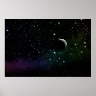 regnbågehimmel poster