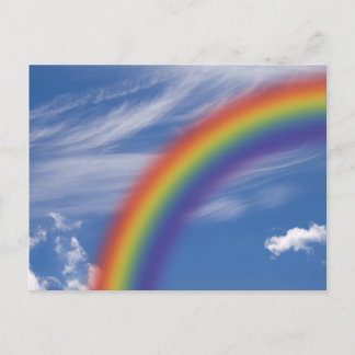 Regnbågehimmel Vykort