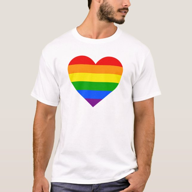 "REGNBÅGEHJÄRTA ", TEE (Framsida)