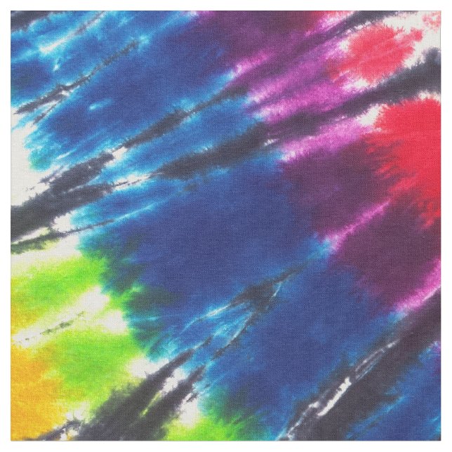 RegnbågeKaleidoscopeTie-Färg Tyg (Närbild)