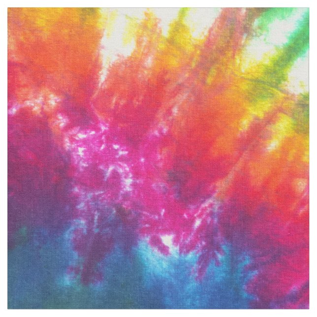 RegnbågeKaleidoscopeTie-Färg Tyg (Närbild)