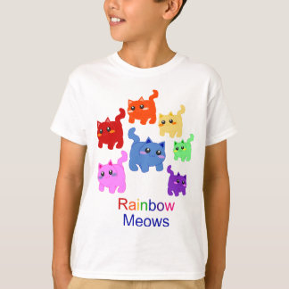 Regnbågekattungar! Tee Shirt