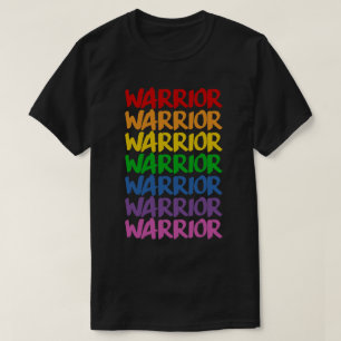 REGNBÅGEKRIGARE T SHIRT