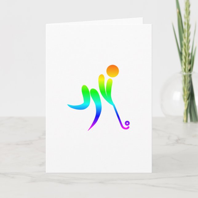 Regnbågelandhockey Kort (Framsida)