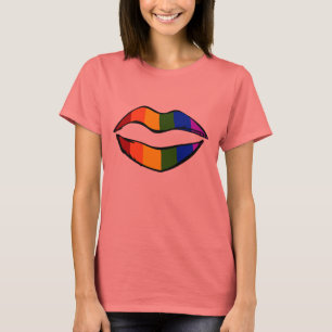 Regnbågeläppar T-shirt