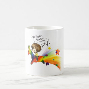 RegnbågeLlama Kaffemugg