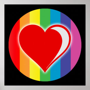regnbågelove. poster