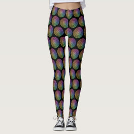 RegnbågeMandala Leggings