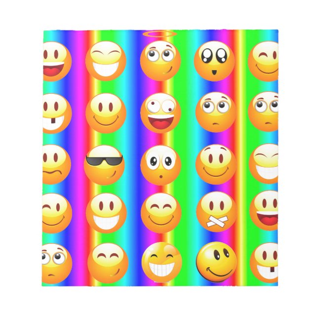 regnbågemoji anteckningsblock (Framsida)