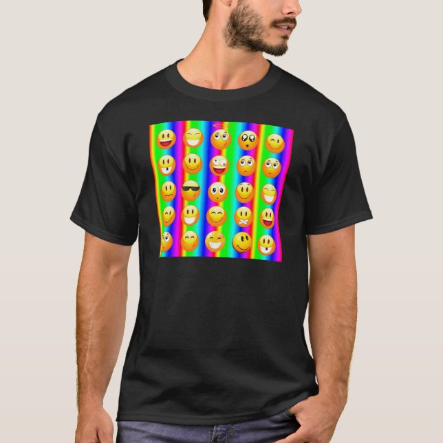 regnbågemoji t-shirt (Framsida)