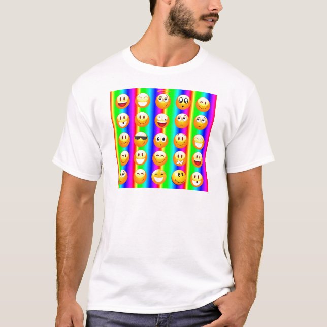 regnbågemoji tee (Framsida)