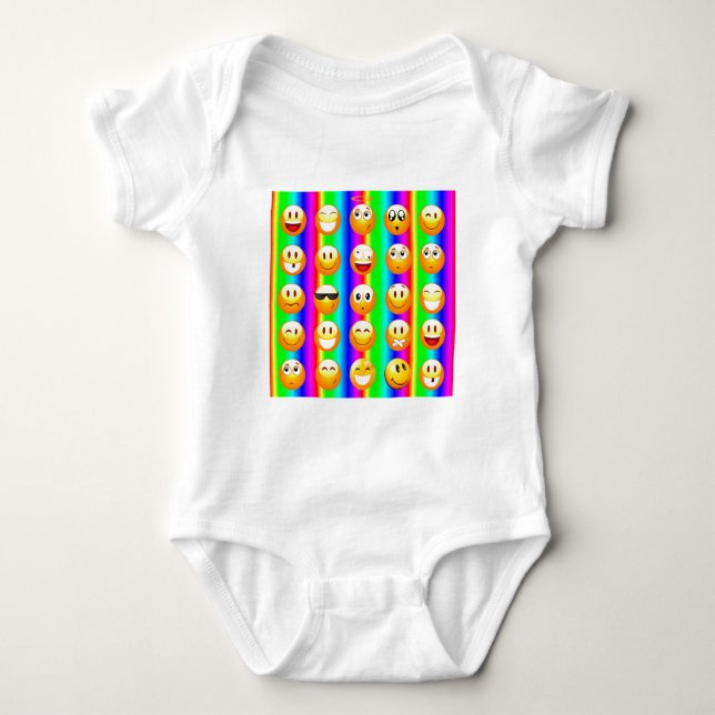 regnbågemoji tee shirt (Framsida)