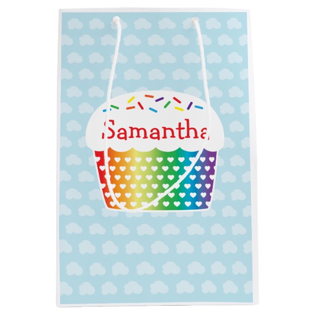 Regnbågemuffingåvan hänger lös (Framsidan)