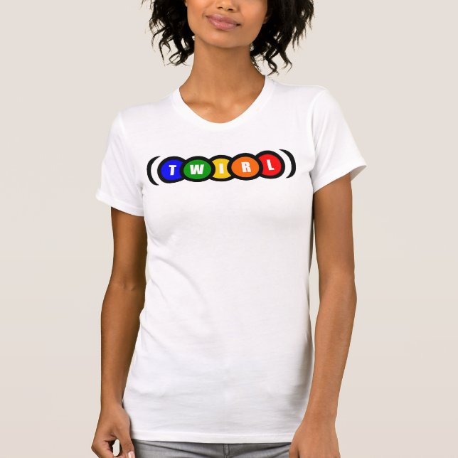 Regnbågen anknyter Twirltanktop Tee (Framsida)
