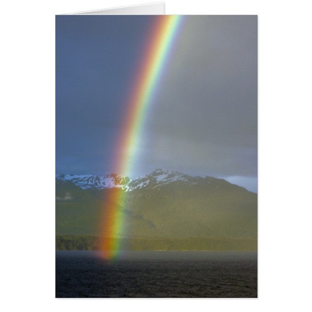 Regnbågen avslutar OBS kort (Framsidan)