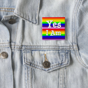 Regnbågen färgar mager randgay pride ja mig knapp