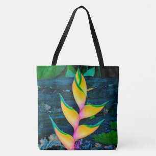 Regnbågen Heliconia, Kauai, den hawaianska Tygkasse