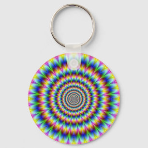 Regnbågen Keychain Nyckelring