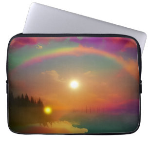 Regnbågen Laptop Fodral