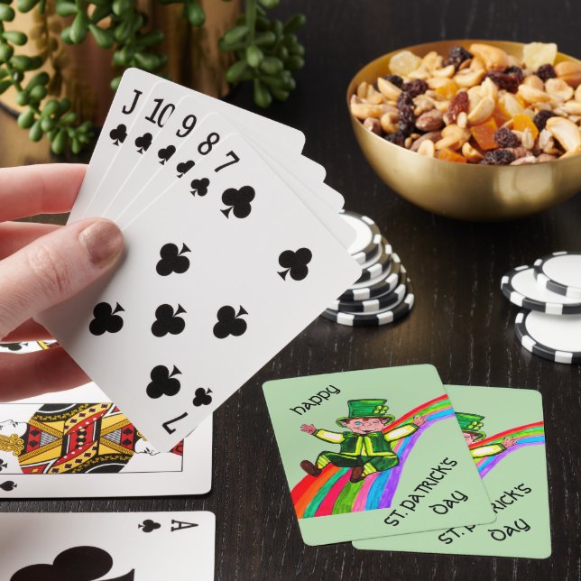REGNBÅGEN LEPRECHAUNEN  CASINOKORT (På plats)