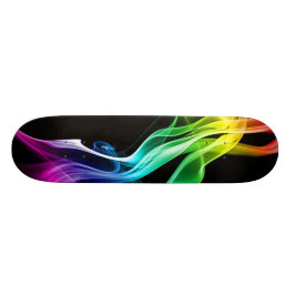 regnbågen röker mini skateboard bräda 18,7 cm