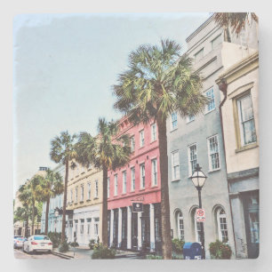 Regnbågen ror, Charleston, Stenunderlägg