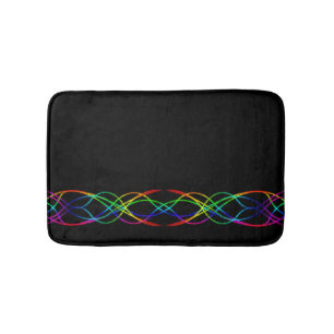 Regnbågen tänder badrumsmatta