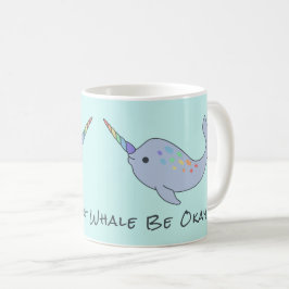 RegnbågeNarwhal mugg