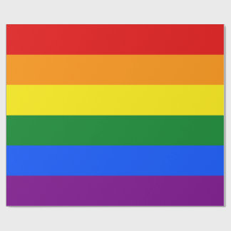 Regnbågens färger presentpapper