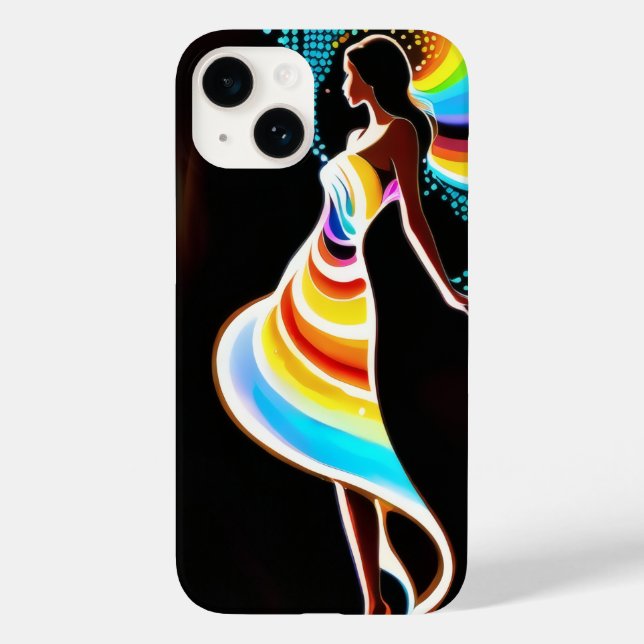 Regnbågens frihet iPhone/iPad-fall (Baksida)