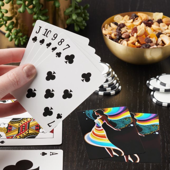 Regnbågens lugn casinokort (På plats)