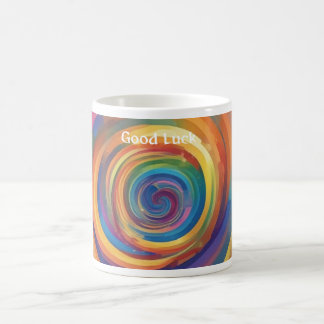Regnbågens Lyckospira Lycka Kaffemugg