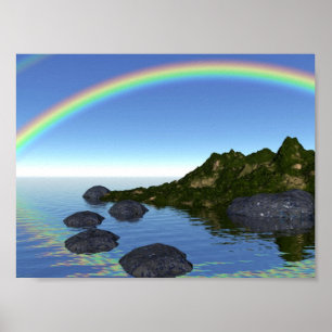 regnbågeö poster
