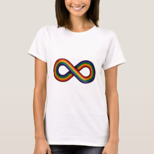 Regnbågeoändlighet Tee