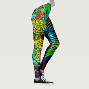 Regnbågeorm Leggings