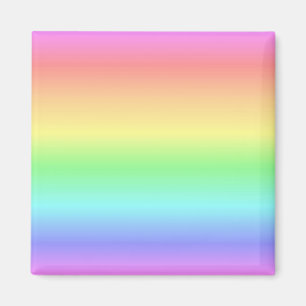 Regnbågepastell Magnet