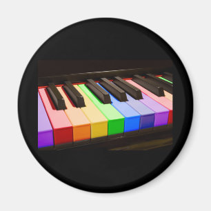 Regnbågepiano Magnet