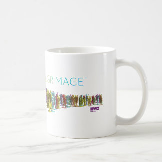 Regnbågepilgrimsfärdfolk Kaffemugg