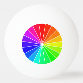 Regnbågepingen Pong klumpa ihop sig roliga Pingisboll