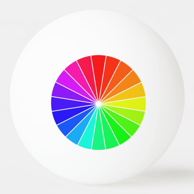 Regnbågepingen Pong klumpa ihop sig roliga Pingisboll (Framsidan)