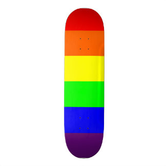 Regnbågepride Skateboard Bräda 19,5 Cm
