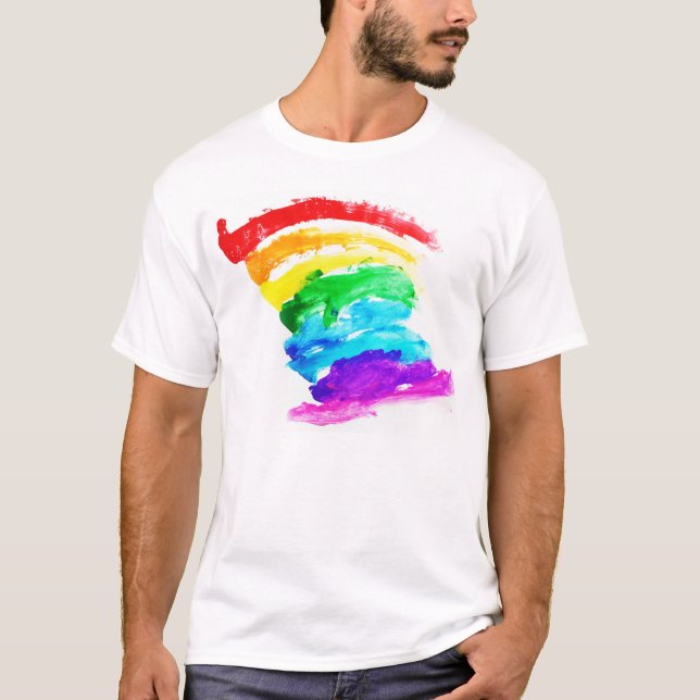 Regnbågepride T-shirt (Framsida)